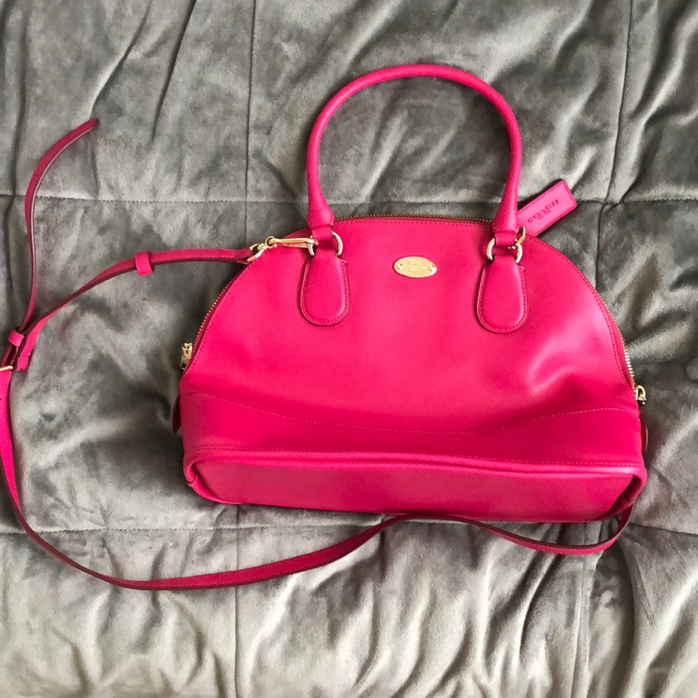 COACH Hot Pink Crossbody bag